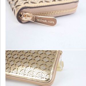 MK 100% authentic Flower Perforated Continental